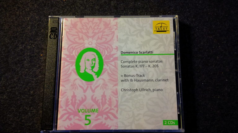 Mein Hörtipp: Domenico Scarlatti, Complete Piano Sonatas, K. 177 – K. 205 mit Christoph Ullrich