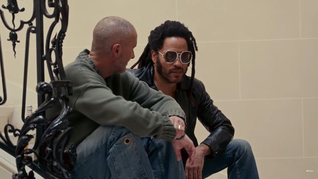 Ein toller Bericht von und mit Lenny Kravitz